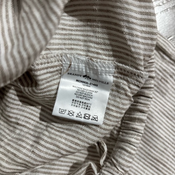 Brandy Melville 100% Linen Pants - Picture 4 of 6